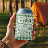 Custom Name Camp Bachelorette Can Cooler - Personalized Camping Party Favor HO82 902982