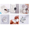 Clear Nail Stamper - Transparent Jelly Nail Stamping Tool LM32 669151