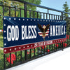 Patriotic 250th Anniversary God Bless America Eagle 1776–2026 Banner HO82 902766