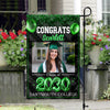 Custom Photo Congrats 2026 Multicolor Glitter Balloon Graduation Garden Flag HA75 920460