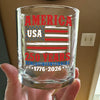 America 250 Years Semiquincentennial Whiskey Glass TH10 894671