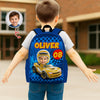 Custom Kid Photo Racing My Own Way Personalized Backpack HA75 921638