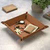 Personalized Father's Day Gift Leather Valet Tray, Custom Catch All Tray Gifts for Dad LM32 899247