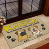 Custom Dog Photo No Need To Knock Personalized Doormat For Dog Lovers LM32 893357