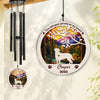 Personalized Until We Meet Again At The Rainbow Bridge Dog Memorial Acrylic Wind Chimes TH10 894205