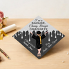 Personalized I Am A Savage, Classy, Bougie Graduation Cap Topper HO82 901524