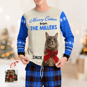 Merry Catmas - Personalized Sleepwear Gift For Cat Lovers HO82 900148