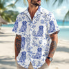 Dog Toile Fabri - Personalized Hawaiian Shirt, Gift For Dog Lover CH07 896076