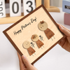 Custom Mom and Kids Names Stickman, Personalized Mother’s Day Gift for Mom 2-Layered Wooden Plaque CH07 911146