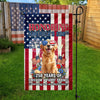 Personalized 250 Years Of Freedom & Furry Friends Garden Flag, Gift For Dog Lovers TH10 898831