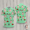 Best Dad By Par Polo Shirt Personalized Funny Face Photo Polo Shirt CH07 911126