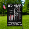 250 Years America Semiquincentennial Personalized Garden Flag HA75 898880