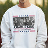 Pray For Charlie Kirk - Conservative Political Quote Bright Shirt LM32 65421