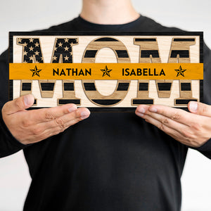 Personalized Keepsake For Beloved Job Lines Dad Wooden Sign LM32 893407