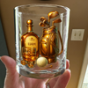 Custom Golf Player Name Whiskey Glass CH07 899810