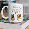 Custom Dog Clipart Just Kidding For Dog Lover Mug TH10 892695
