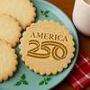 America 250 Years 1776-2026 Semiquincentennial Cookie Stamp HO82 900664