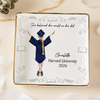 Personalized A Sweet Ending To A New Beginning Jewelry Dish Gift For Graduates LM32 899189