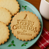 Custom Name We Wish You A Merry Christmas Tree Cookie Stamp - Holiday Baking Gift For Family TH10 171551