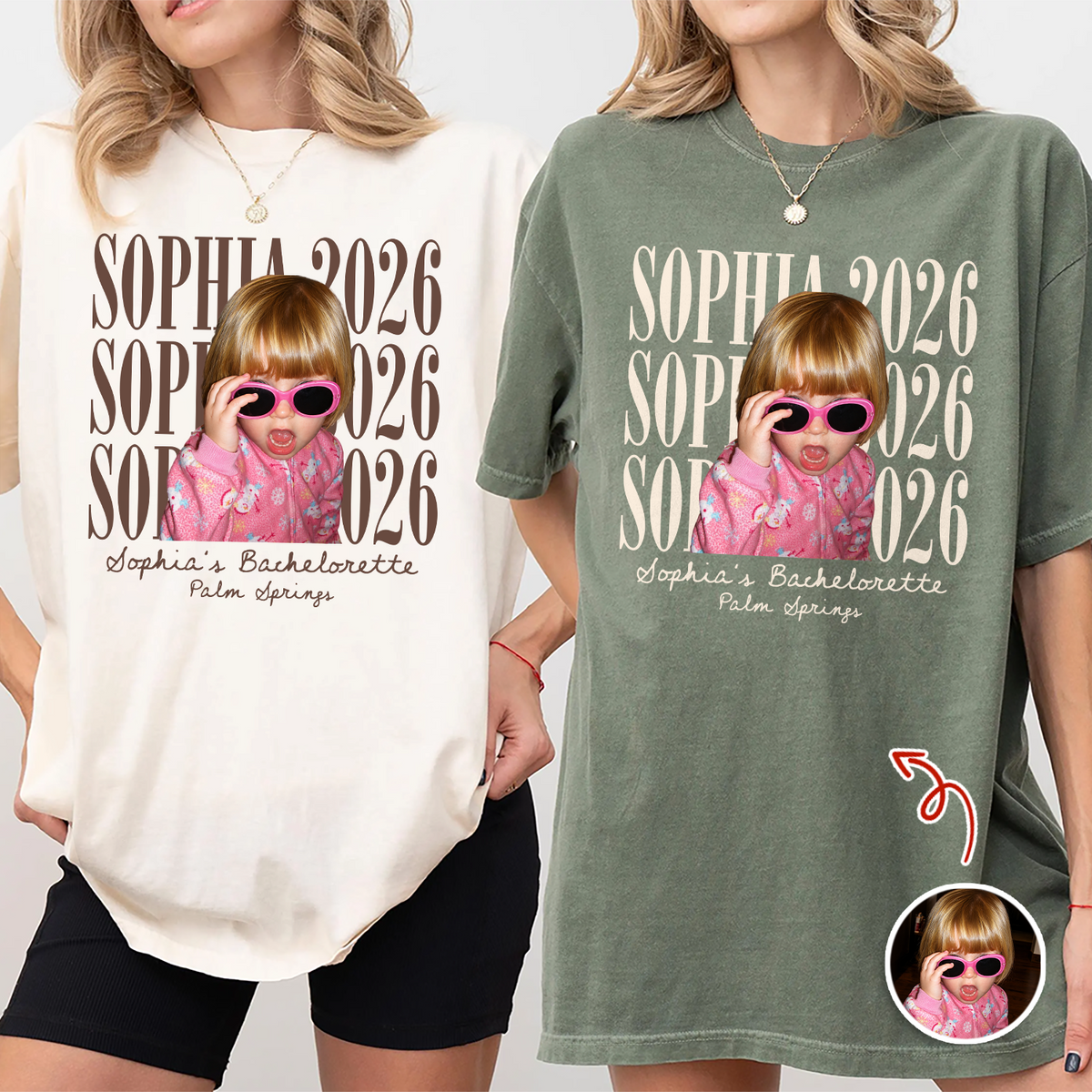 Custom Photo Bachelorette Comfort Shirt Bridal Party HA75 921814