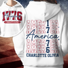 Custom Name America 1776 Front And Back Shirt TH10 898927