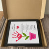 Personalized Happy Mother’s Day Handprint Flower Keepsake Picture Frame HO82 901594