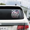 250th Anniversary 1776-2026 America Car Window Decal Sticker HA75 920346