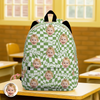 Custom Photo Kid Backpack Plaid With Name Back To School Gift HA75 921554