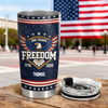 Custom Name America 250 Years of Freedom 1776–2026 Anniversary Fat Tumbler CH07 910552