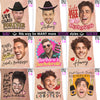 Custom Funny Photo Bachelorette, Birthday Party Tattoos Favors LM32 897663