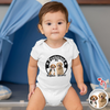 Protected By Human Dog Photo Ver 2 - Personalized Baby Onesie LM32 895019