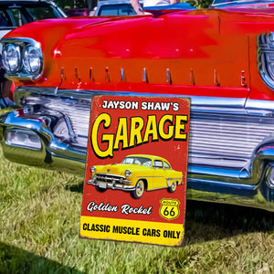 Custom Car Photo For Car Lover Metal Sign TH10 894235