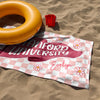 Personalized University And Name Pennant Beach Towel – Graduation Gift TH10 169733