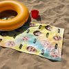 Custom Name And Photo Beach Towel TH10 892799