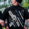 Fist Bumps Dad & Pet US Flag Back Shirt Personalized Father's Day Gift CH07 895904