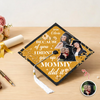 Custom Photo Mommy Did It Personalized Graduation Cap Topper HA75 920604