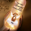 Custom Photo Pets Make Our Lives Whole Bottle Lamp LM32 893221