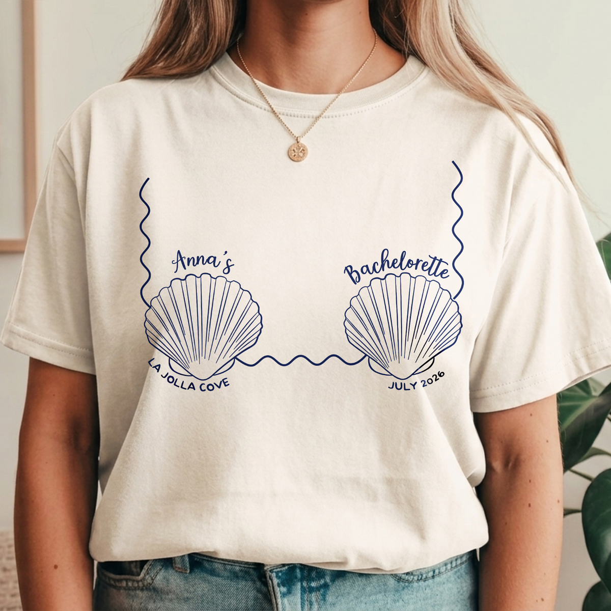 Personalized Mermaid Beach Bachelorette Comfort Shirt – Bride Tribe Gift LM32 669495