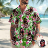 Personalized American Football With Tropical Pattern Hawaiian Shirt HO82 901176