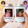Personalized Childhood Photo Birthday Can Cooler, Custom Photo Birthday Can Coolers, Birthday Drink Holder HO82 903008