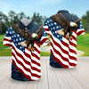 Custom Name Eagle US Flag Personalized Patriotic Polo Shirt HA75 920752