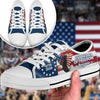 Personalized 250 Years of Freedom 1776–2026 Eagle Canvas Shoes HO82 902116