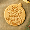 Personalized Family Name Merry Christmas Cookie Stamp For Holiday Party CH07 181066
