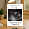 Custom Baby Bump Photo Personalized First Fathers Day Building Brick Block Gift For Daddy To Be CH07 911554