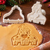 Custom Giraffe Family Shaped Cookie Stamp, Unique Baking Accessory HO82 904172