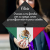 Personalized Gracias A Mi Familia Graduation Cap Topper TH10 898961