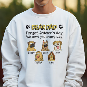 Personalized Forget Mother's Day We Own You Bright Shirt For Dog Lovers LM32 893385