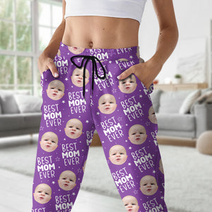 Custom Photo Best Dad Mom Ever Family Sweatpants TH10 894193