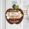 Personalized Welcome to My Classroom Door Sign Back to School Teacher Gift TH10 170315