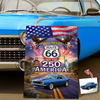 Celebrate 100 Years of Road Route 66 and America 250th Anniversary Custom Car Photo Metal Sign TH10 898719